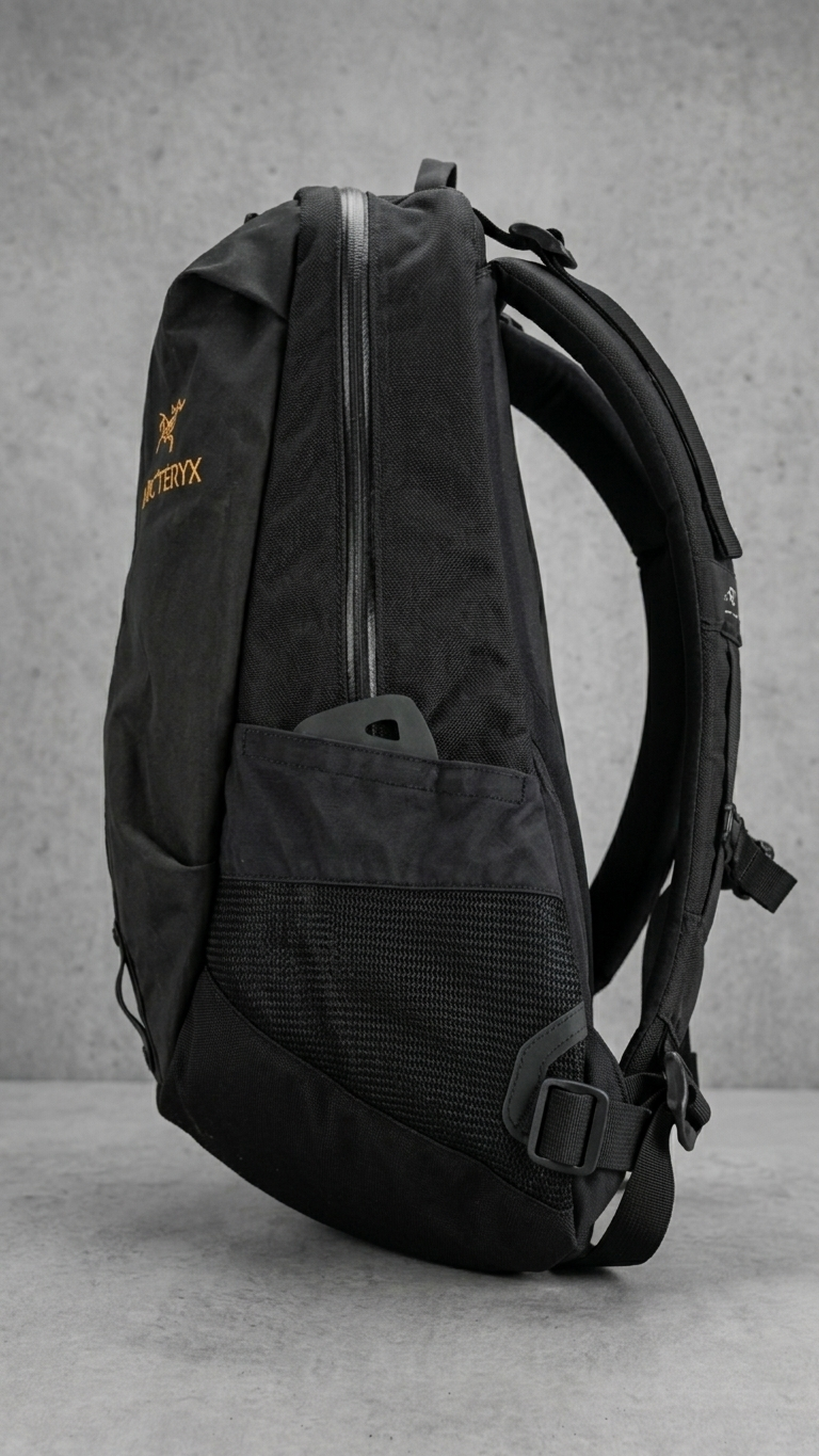 Arc'teryx Arro 22 — Mochila Urbana y Trekking | Color Negro